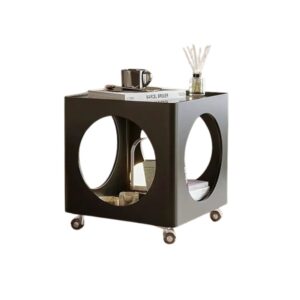 Modern Mobile Cube Accent Table