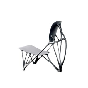 Organic Sculptural Biomimetic Metal Chair