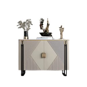Modern Geometric Console Sideboard