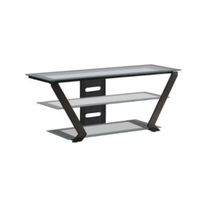 Modern Glass Shelving TV Unit