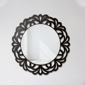 Ornate Circular Decorative Mirror